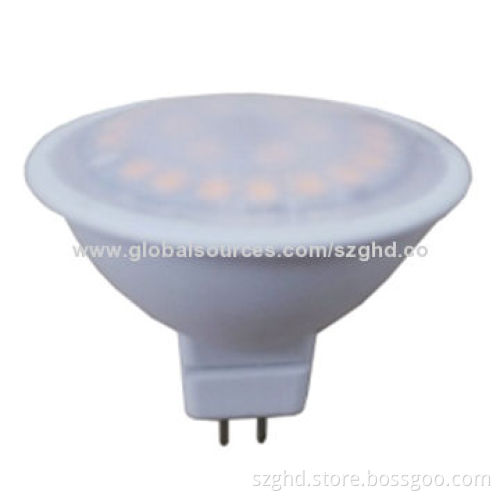 GU5.3 LED Globe Bulb with 5W Power, 2835 SMD LED Type, 12V DC Voltage